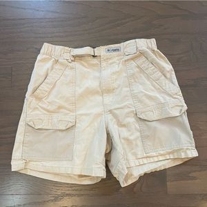 Men’s PFG Columbia shorts khaki Medium